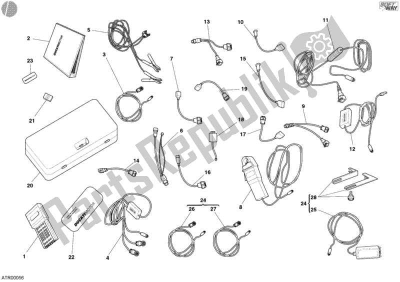 Tutte le parti per il Controllare La Matematica Dello Strumento del Ducati Sport ST4 S 996 2003